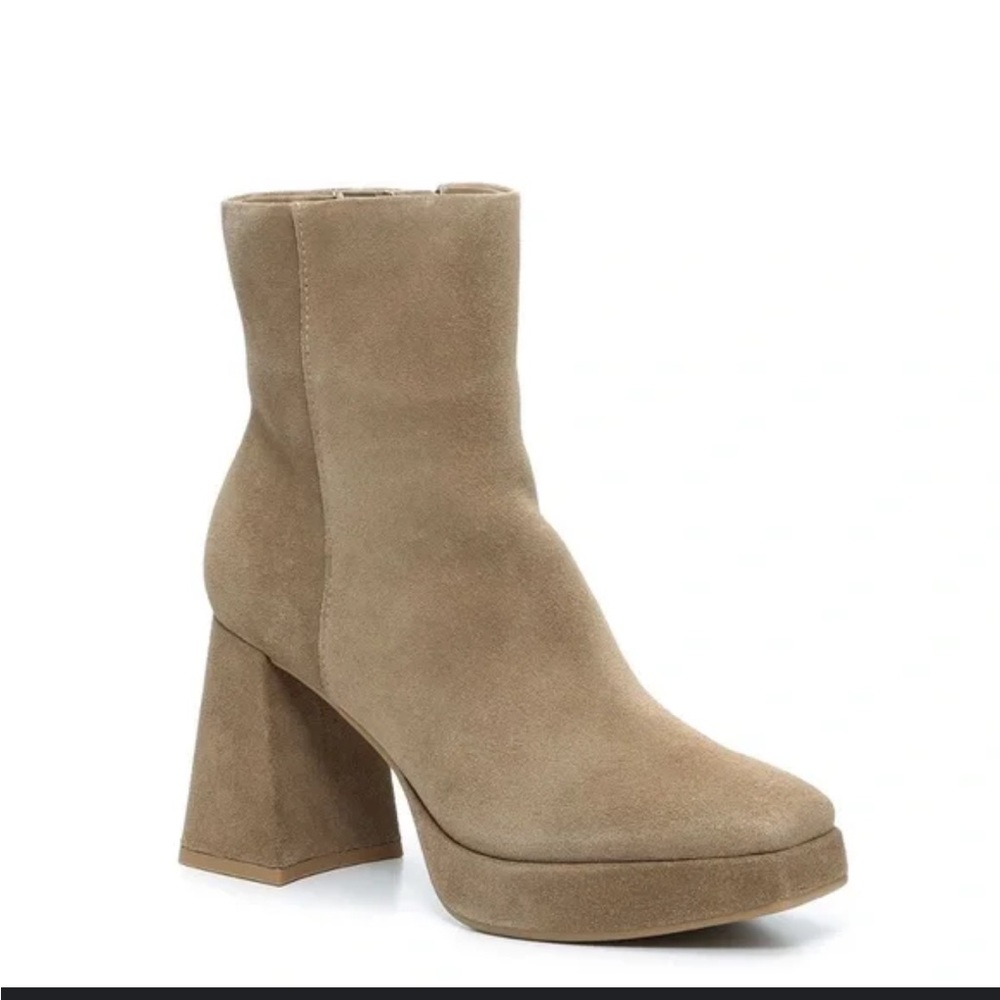 Dolce Vita Gracie Brown Platform Boots